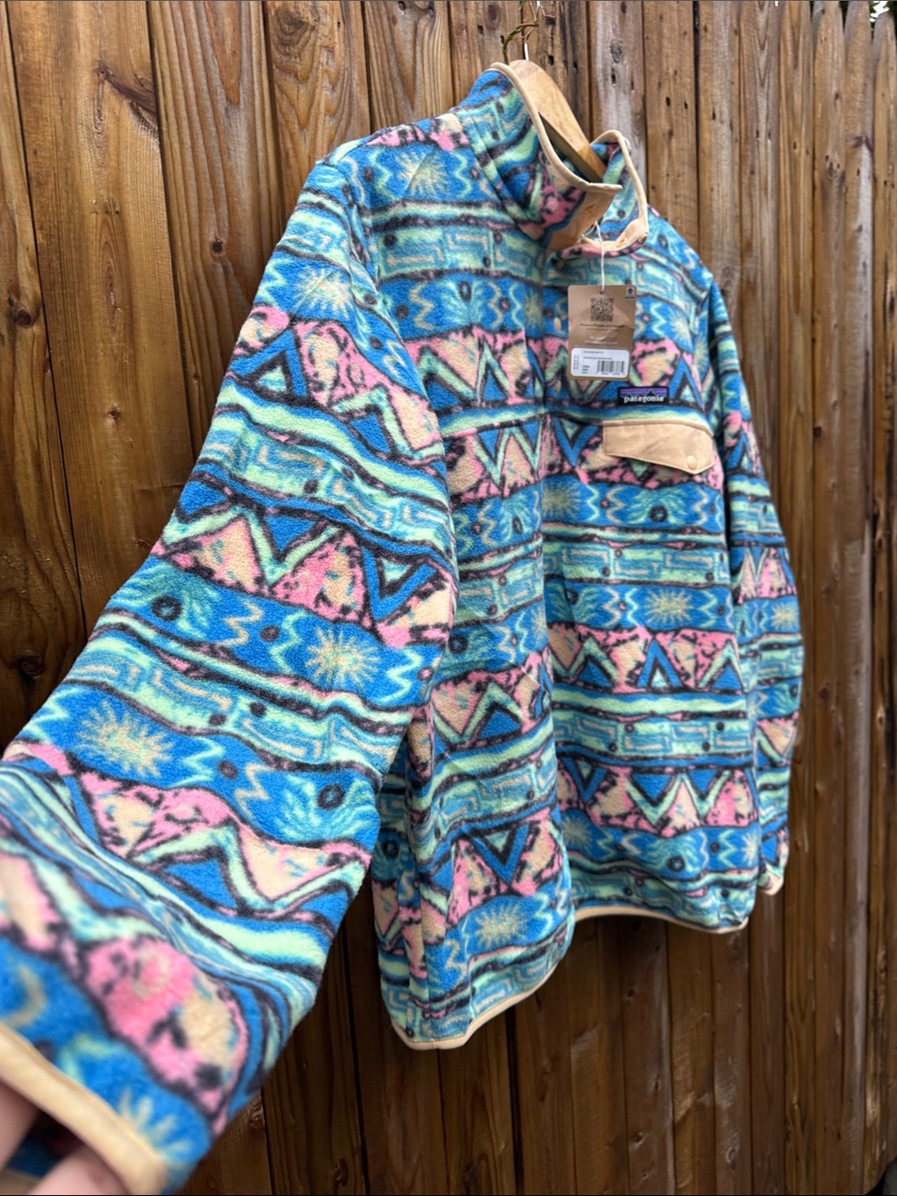 Patagonia synchilla fleece pullover NWT - Picture 5 of 8